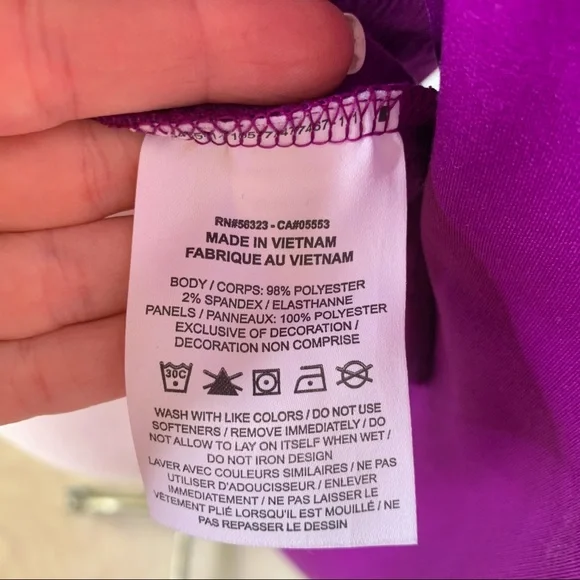 NIKE Purple ¼ Zip Long Sleeve Pullover Jacket XS - Picture 6 of 8